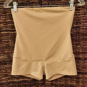 Maidenform Large Nude Shaper Boy Shorts High Waist Firm Control Power Mesh Tummy